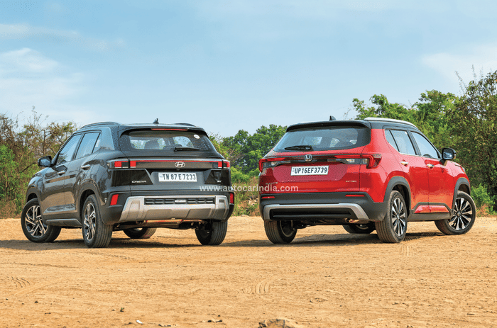 Hyundai Creta IVT vs Honda Elevate CVT comparison